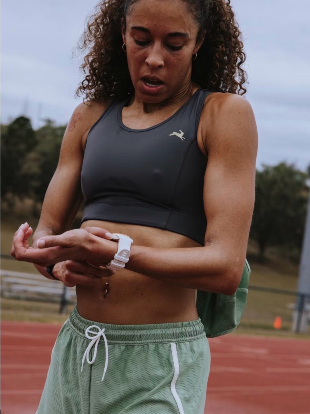 TRACKSMITH Women’s Allston Sports Bra Size Medium